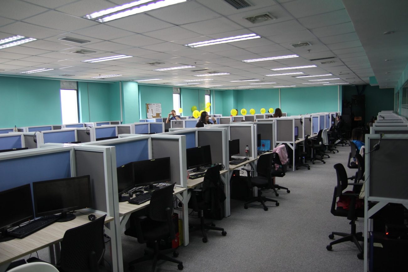 call center office