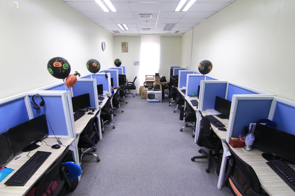 Sample picture of affordable BPO seat leasing in Cebu and Pampanga 