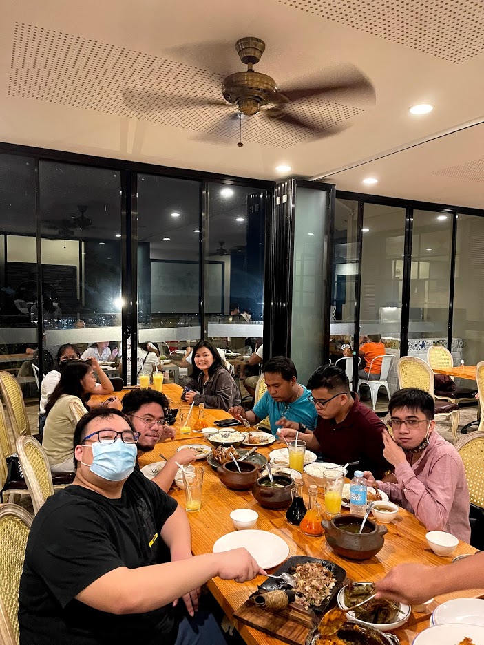 Software team dinner in Busay, Cebu City
